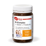 B-КОМПЛЕКС + БИОТИН + ФОЛИЕВАЯ КИСЛОТА / B-KOMPLEX + BIOTIN + FOLSAURE DR. WOLZ, 300 таблеток